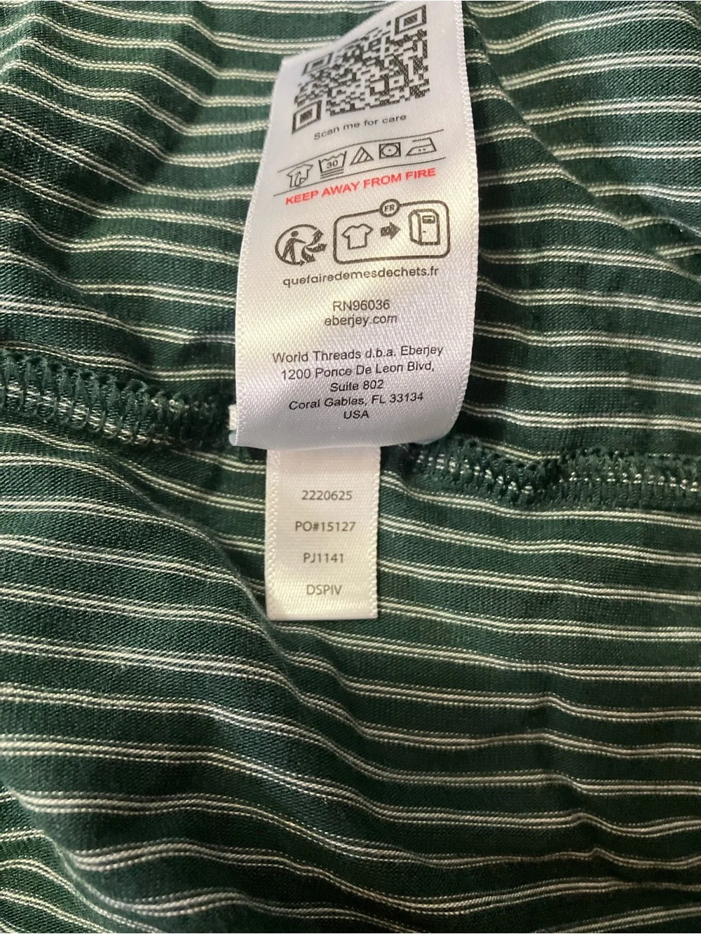 Eberjey Pajama Top & Pants Set - Picture 9 of 9